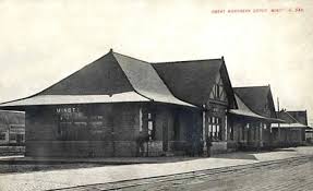 Great Northern Depot Minot North Dakota Great Northern Railroad North Dakota Minot