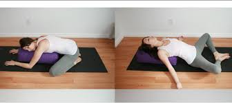 To enter this pose, sit on the floor with your legs fully. Five Ways To Use A Yoga Bolster Yoga With Kassandra Blog