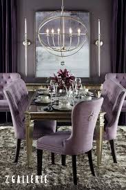 The Most Awaited Interior Design Moment Of The Year Has Arrived The Pantone Color Of The Year 2018 W Purple Dining Room Elegant Dining Room Luxury Dining Room