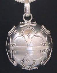 Harmony Ball With Beautiful Balinese Cultural Motifs On The Solid 925 Sterling Silver Outer Ball Traditional Bali Harmony Necklace Ball Necklace Harmony Ball