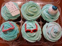 Cupcakes For Optometrist Optician Or Ophthalmologist Optometry Fun At Work Food Themes