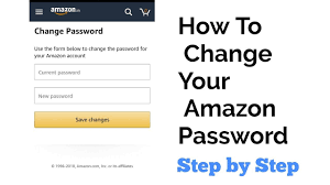 You can change or reset your amazon password in a few simple steps. How To Change Your Amazon Password Smartphone App Youtube