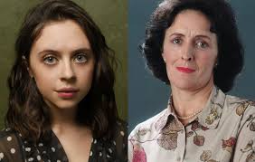 Cast súper joven de Petunia, me agrada ya que ella debía estar en sus 30s  cuando Harry tenía 11. No recuerdo la diferencia de edad entre ella y Lily,  pero si Lily