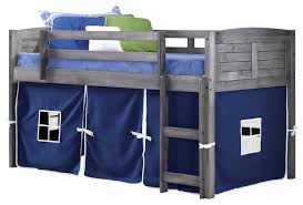 The site has about 140 users daily, viewing on average 2.70 pages. Howlitz Low Loft Bed Twin Transitional Loft Beds By Donco Trading Co Houzz