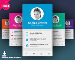 Cardworks is a business card maker app offering numerous templates that you may customize according to your liking. 5 Free App Developer Business Cards Freedownloadpsd Com