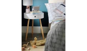 Also set sale alerts and shop exclusive offers only on shopstyle. Buy Habitat Otto 1 Drawer Round Bedside Table White Bedside Tables Argos