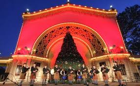 In 1982, the center planted san diego's living christmas tree which has grown to over 30 feet in height and hosts san diego's christmas tree lighting ceremony on the last saturday in november! Sandiegoville Balboa Park December Nights Is San Diego S Largest Free Festival 36th Year Of San Diego S Favorite Holiday Event Coming December 6 7