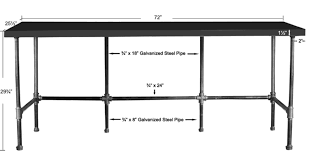 Building your diy pipe shelves will let you: Diy Industrial Pipe Wood Desk Ryobi Nation Projects