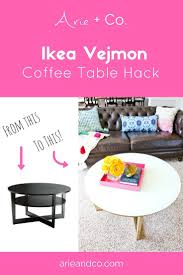 Ikea Vejmon Coffee Table Hack Arie Co Coffee Table Hacks Coffee Table Ikea Coffee Table