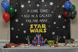 40th Birthday Surprise Ideas For Him This Was My Husband S Surprise 40th Birthday Party With A Star Wars Theme Including The Food This Was Star Wars Birthday Party Star Wars Party Birthday Star