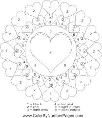 Valentines Day Color By Number Valentine Coloring Pages Valentine Coloring Valentines Day Coloring Page
