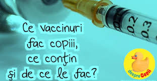 Maybe you would like to learn more about one of these? Ce Vaccinuri Fac Copiii Ce Contin Si De Ce Le Fac Desprecopii Com
