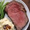 Pull the prime rib roast out of the refrigerator and let it come to room temperature. 1