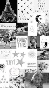 Aesthetic Black And White Vsco Pictures Black And White Vsco Mood Board Black Aesthetic Wallpaper Mood Board Floral Wallpaper