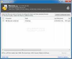 Clean your pc of temporary files, tracking cookies and browser junk! Download Recuva