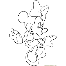 Children love to know how and why things wor. Minnie Mouse Coloring Pages For Kids Printable Free Download Coloringpages101 Com