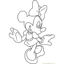 Search through 623,989 free printable colorings at getcolorings. Minnie Mouse Coloring Pages For Kids Printable Free Download Coloringpages101 Com