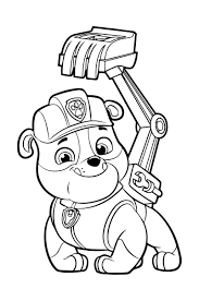 Ruben A Colorier Coloriage De Ruben Dans La Pat Patrouille Paw Patrol Coloring Paw Patrol Coloring Pages Disney Coloring Pages