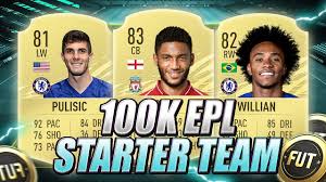 There's a ton of affordable epl players on fut who can lead you to glory in the. Fifa 21 Op Premier League Bpl Starter Team Op Pl 100k 150k Squad Builder Youtube