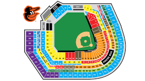Oriole Park At Camden Yards Seating Map Netting