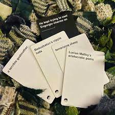 Many fictional magical creatures exist in the series, while ordinary creatures also sometimes exhibit magical properties. Cards Against Muggles All You Need To Know About Cards Against World