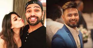 India batsman rishabh pant is pictured with tim paine's family after aussie bonnie paine posted photo of her, her kids and indian batsman rishabh pant while he was at the crease, paine jokingly asked pant to babysit his children Cheeky Rohit Sharma Asks Rishabh Pant To Babysit His Daughter