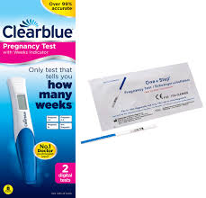 Clearblue Pregnancy Test Digital Weeks Indicator 2 Pack Plus 2 Pregnancy Strips Ebay