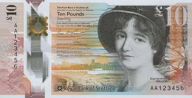 Image result for current scottish 10 pound notes"