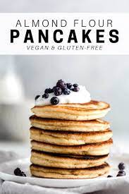 Fluffy Almond Flour Pancakes Keto Gluten Free Choosing Chia Recipe Almond Recipes Almond Flour Pancakes Food