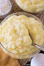 Tapioca Pudding A Family Feast