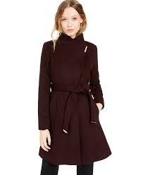 I'd go so far as to say it's downright kingly. Michael Kors Asymmetrical Belted Coat Created For Macy S Reviews Coats Women Macy S