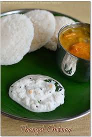 Coconut Chutney Recipe How To Make Coconut Chutney Thengai Chutney Sharmis Passions Chutney Recipes Coconut Chutney Chutney
