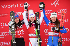 She then rounded off a magnificent season by. Tina Weirather Sofia Goggia Anna Veith Tina Weirather And Anna Veith Photos Audi Fis Alpine Ski World Cup Women S Super G Zimbio