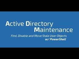 Active Directory Maintenance Finding Stale User Objects W Powershell Active Directory Active Maintenance