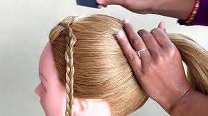 Wear this look with a jumpsuit or short denim skirt and tee for a complete look. New Ponytail Hairstyle For Short Hair Short Hair Hairstyle For Party Work Outgoing Youtube