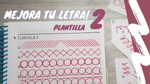 Ejercicios Para Mejorar Tu Letra Plantilla 2 Youtube