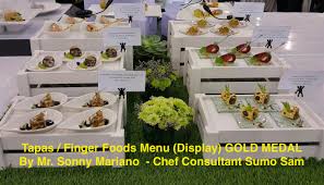 A roundup of 30 side dish recipes, from greens and glazed carrots to potatoes and pilaf, to serve with ham for christmas dinner. Sonny Mariano S Tapas Finger Food Entry Gold Medal Jpg Ltb Chefs Phils