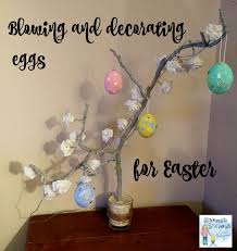The egg will come right out of the other end. How To Blow An Egg And Decorate For Easter Hannah Spannah