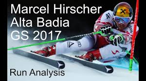 Marcel hirscher is competing for medals in the 2010 winter olympic games in olympic alpine skiing. Marcel Hirscher Alta Badia Gs Analysis 2017 Youtube