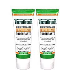 Therabreath Fresh Breath Toothpaste 4 Oz Pack Of 2 Review Toothpaste Fresh Breath Freshen Breath