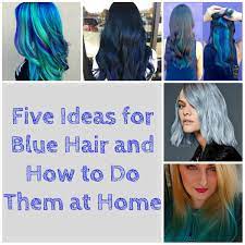 He had a cute blue fauxhawk and it just washes right out afterwards. Hair Diy Five Ideas For Blue Hair And How To Do Them At Home Bellatory