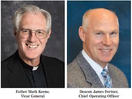 Father Mark Keene and Deacon Jim Fortner begin new leadership roles in  diocese