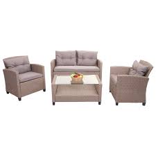 Unser rattan lounge online shop bietet eine grosse auswahl an rattanmöbel für jeden jetzt eine garten lounge ohne bedenken online bestellen und nach hause liefern lassen. Xxl Poly Rattan Garnitur Hwc F10 Balkon Garten Lounge Set Sitzgruppe Sofa Sessel Mit