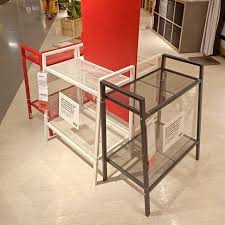 Wakil bupati bandung barat hengky kurniawan yang ikut dalam rombongan mengatakan gerai ikea baru dibangun di dekat bale pare kota baru parahyangan dengan luas lahan sekitar 5 hektare. Lerberg Ikea 60x35x70cm Rak Besi Baja Minimalis Bandung Bekasi Ready Stock Shopee Indonesia