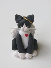 Black And White Tuxedo Cats For Sale Your Place To Buy And Sell All Things Handmade Christmas Angels Christmas Crafts Crafts