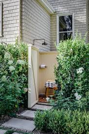 The wall mount shower head is a waterfall built into the lava rock privacy walls. Things Every Outdoor Shower Needs To Help You Relax To The Max