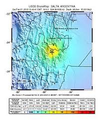 Un terremoto de 6,4 grados de magnitud y a ocho kilómetros de profundidad se sintió fuerte en la provincia argentina de san juan (frontera con chile), donde tuvo epicentro, pero también en la. Terremoto De Salta De 2010 Wikipedia La Enciclopedia Libre