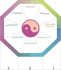 فراسة المنزل خريطة المثمن Feng Shui Coping Skills Chart