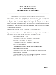 The rukun negara or (formerly rukunegara; Documents Tips Modul Aktiviti Kelab Rukun Negara