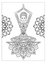 7 in full color, plus 7 black and white versions. Yoga Coloring Pages Coloring Rocks